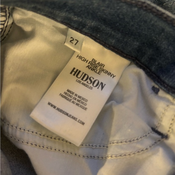 Hudson Blair High Rise Skinny Ankle Jeans - Picture 5 of 7